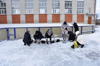 Зимние развлечения школьников