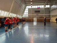 Начало чемпионата по волейболу